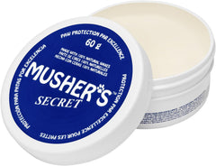 Musher's Secret pot 60 g face montrant format pratique et transportable