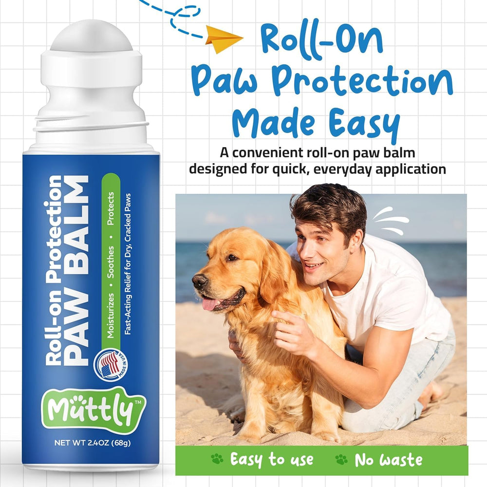 Muttly application roll-on sur doigts pour usage propre et précis