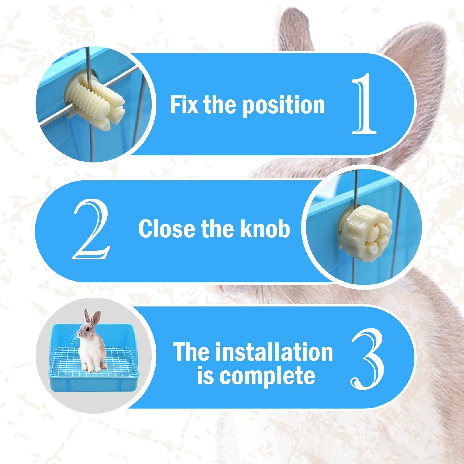 MUYG comparaison de taille montrant dimensions adaptées petits animaux