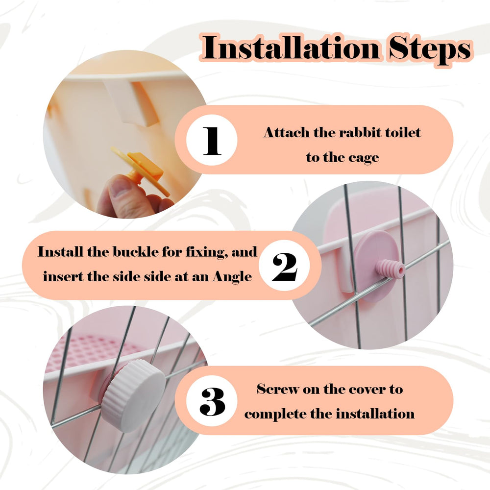 MUYG bac avec tapis, pelle et brosse inclus pour un entretien simplifié