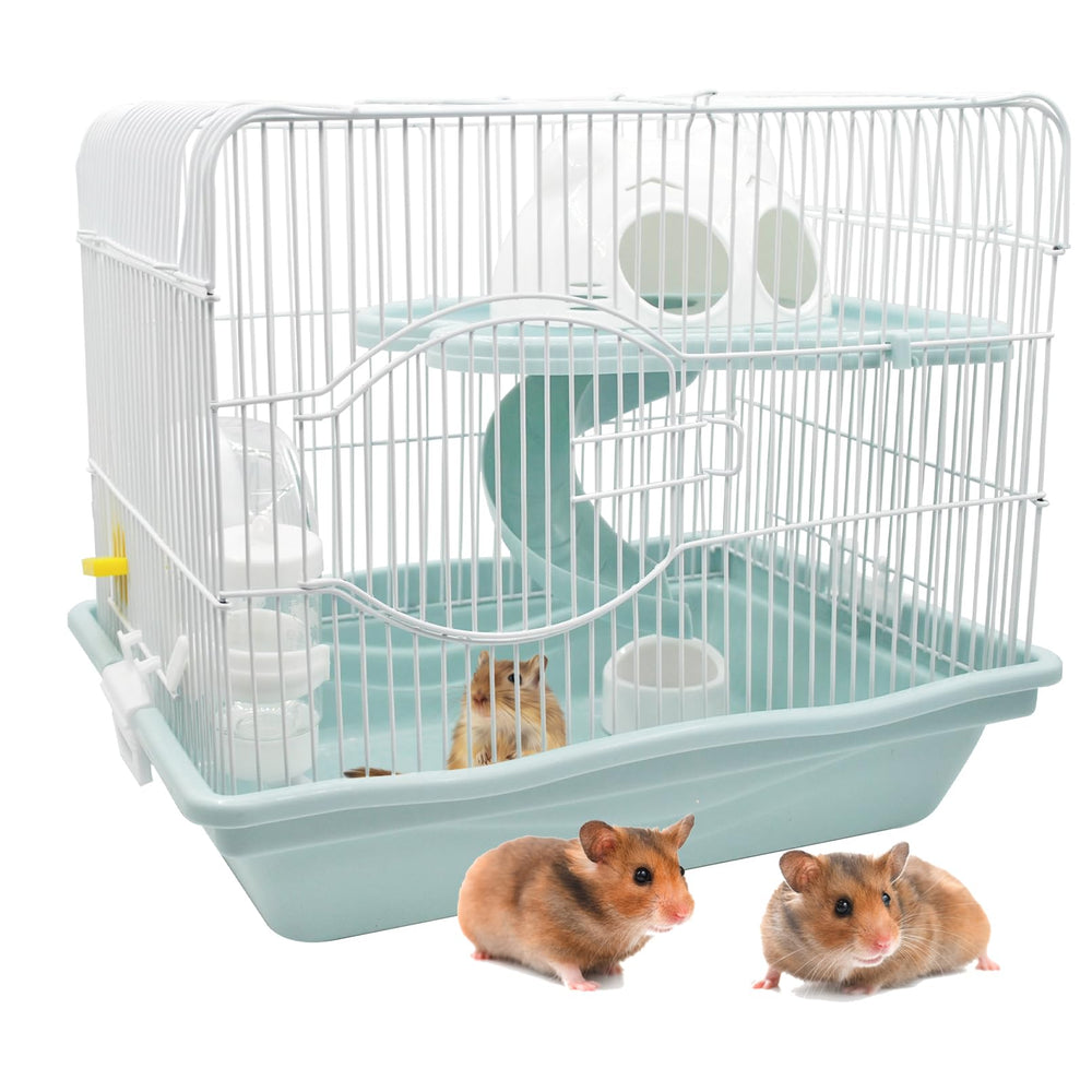MUYG vue avant de la cage montrant espace et sécurité