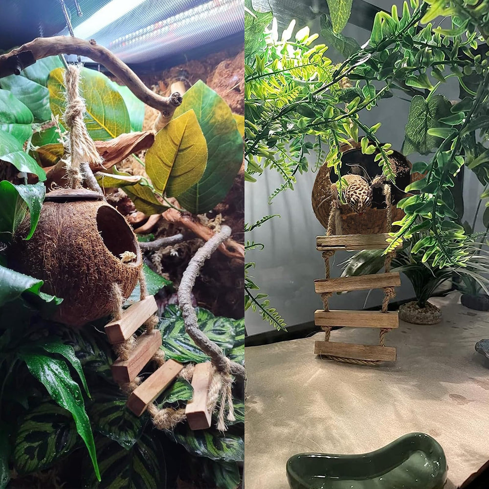 MUYG guirlande de plantes flexible recréant un décor jungle stimulant