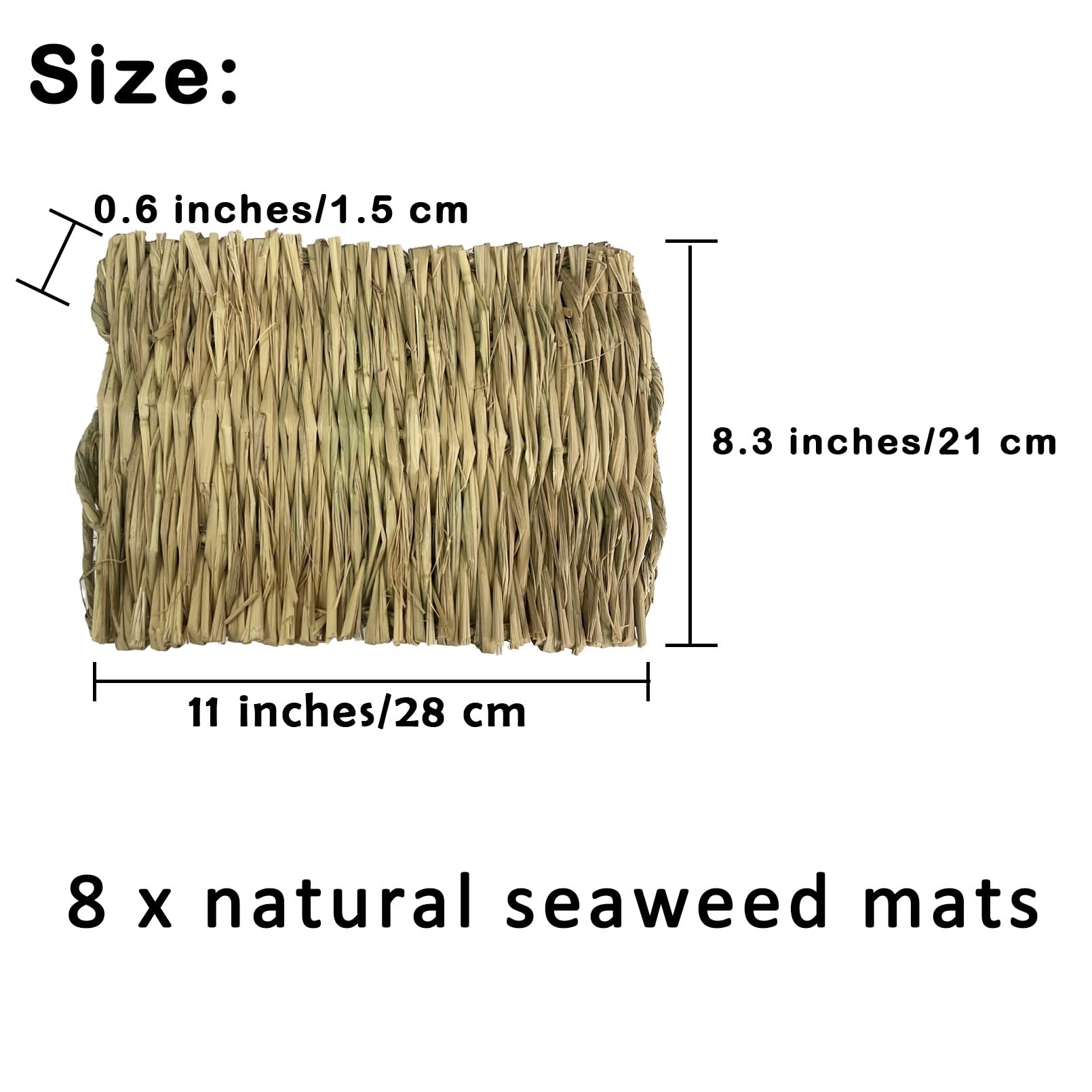 MUYG gros plan de la tresse en paille montrant texture naturelle