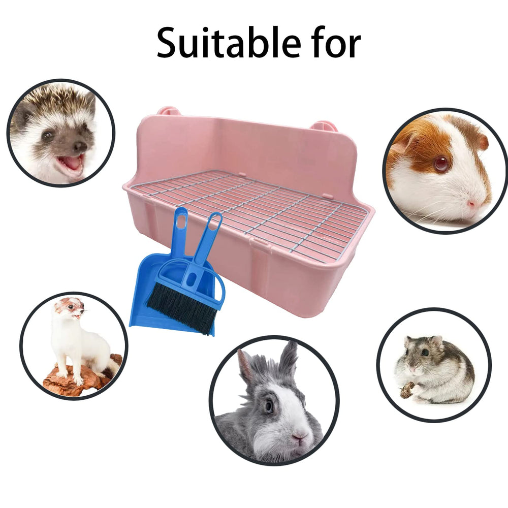 MUYG lapin utilisant le bac illustrant confort et adaptation pratique