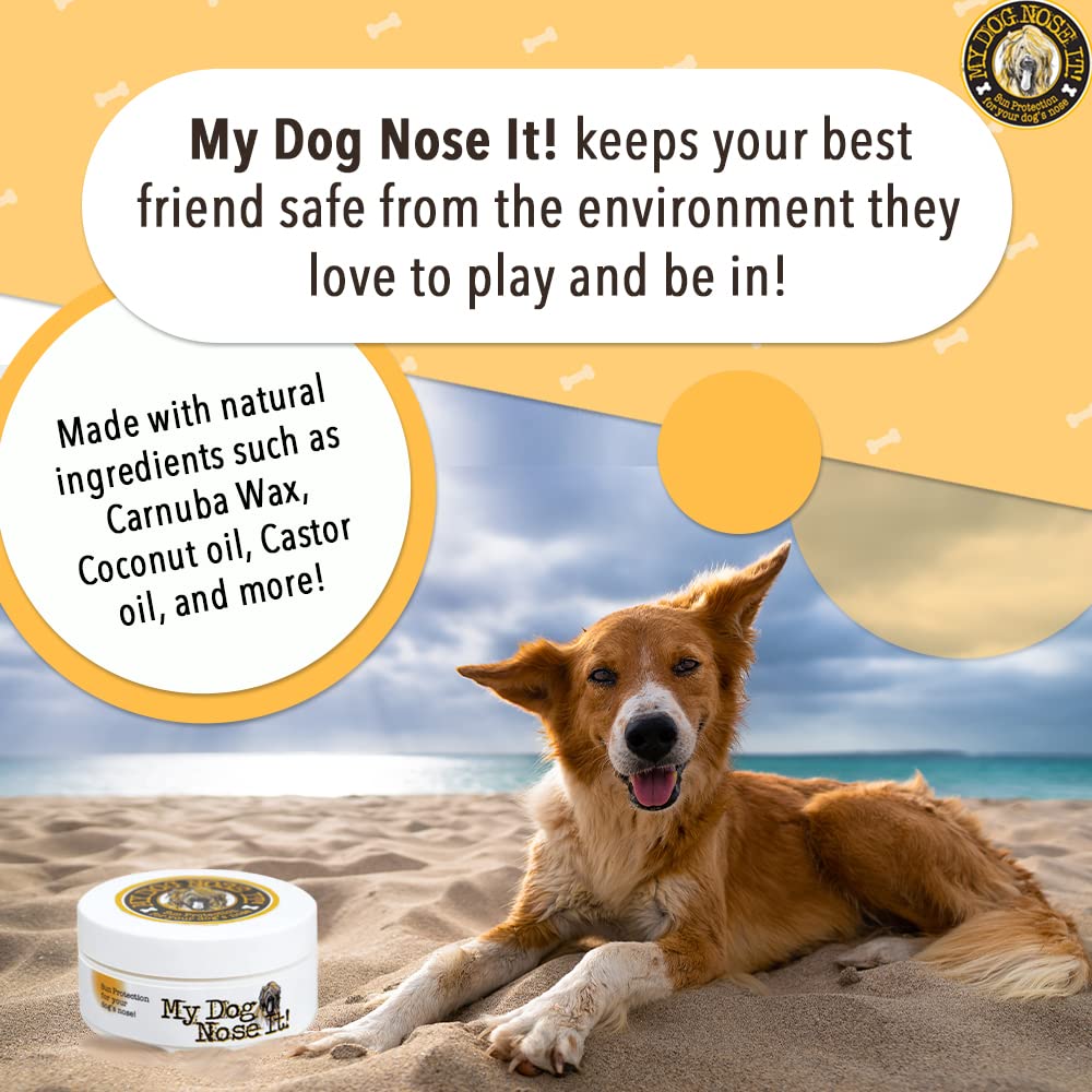 My Dog Nose It étiquette ingrédients naturels pour sécurité animale