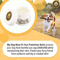 My Dog Nose It texture crémeuse en gros plan pour absorption rapide