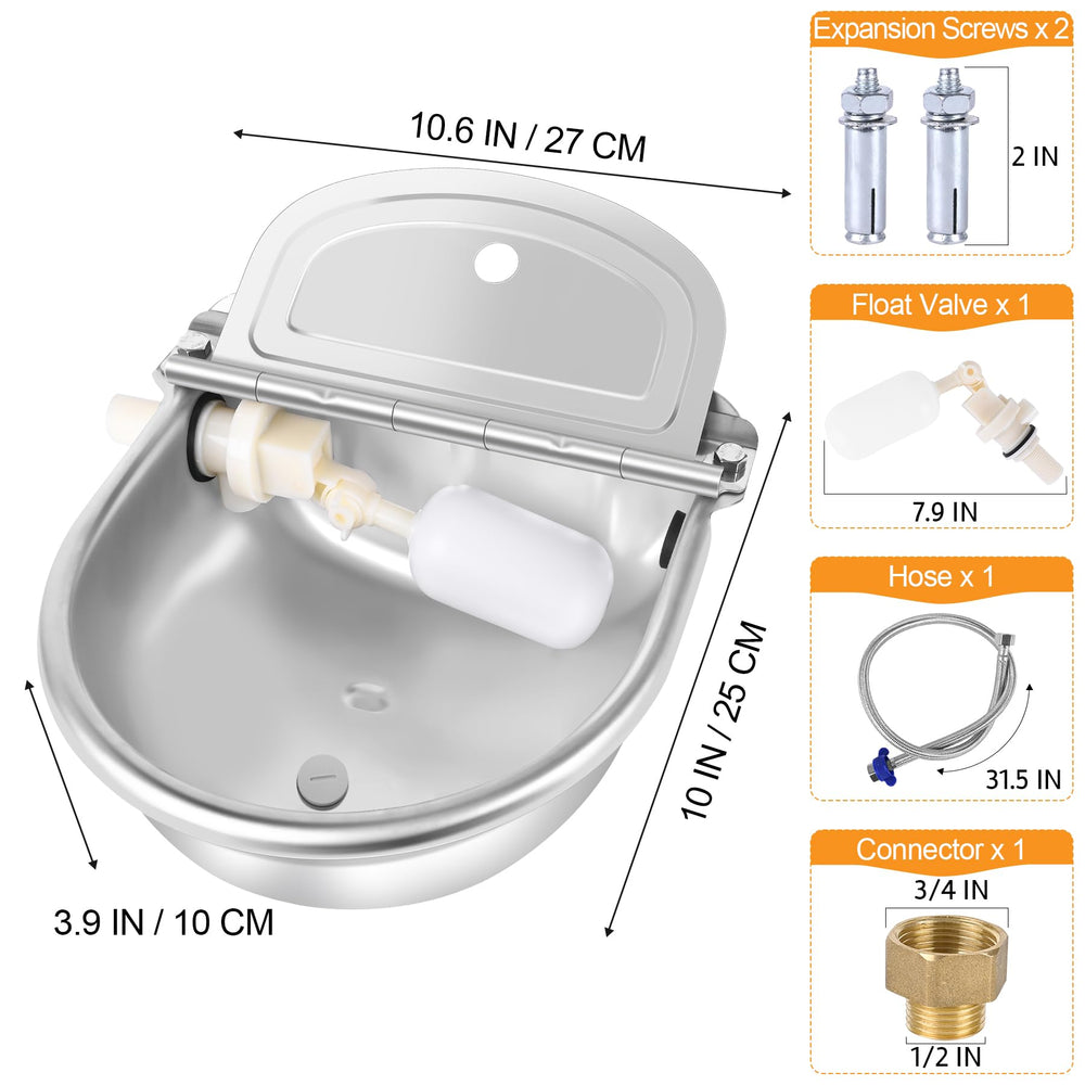 MYFAMIREA bouchon de vidange hexagonal facilitant le nettoyage