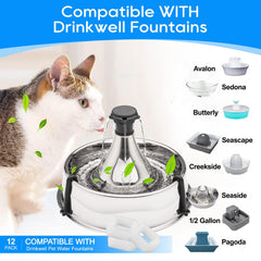 MyfatBOSS gros plan mousse filtrante capture poils pour eau plus propre
