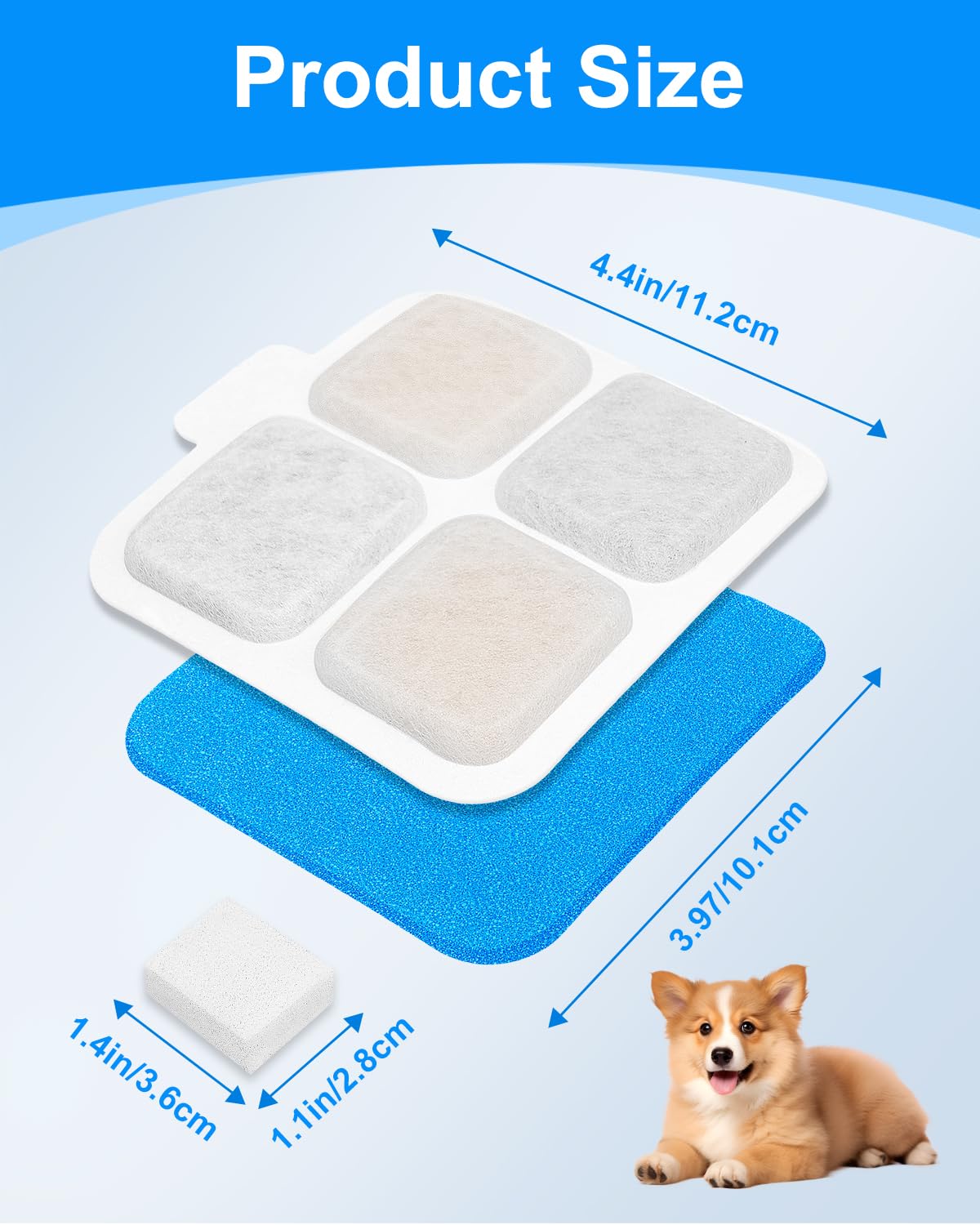 MyfatBOSS filtre installé dans une fontaine oneisall PW07SAU démontrant compatibilité