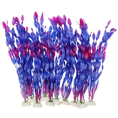 MyLifeUNIT plante face avant violet pour aquarium, embellit instantanément