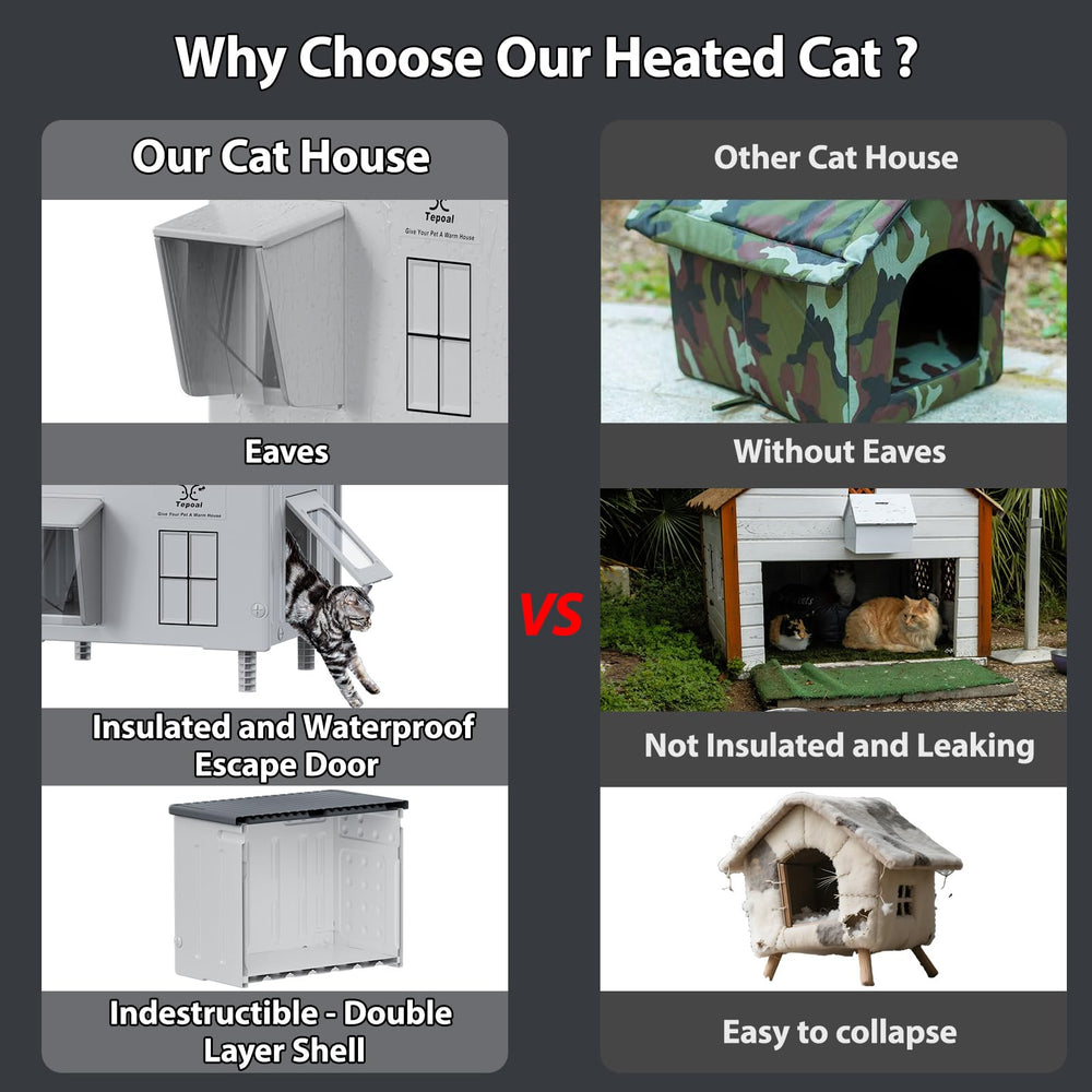 Myodal comparaison taille avec chat montrant espace intérieur suffisant