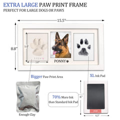 MYPAWLETS argile souple gros plan montrant texture et facilité d'empreinte