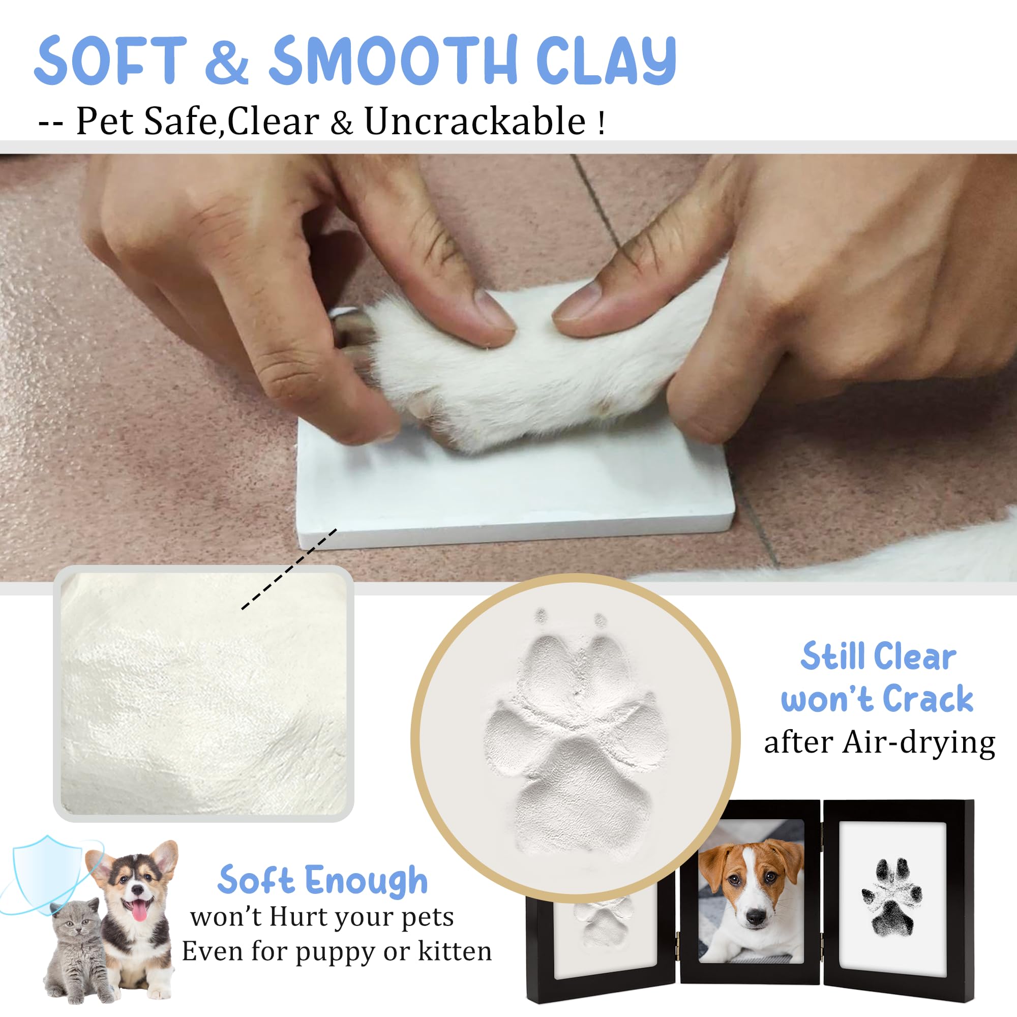 MYPAWLETS lettres et chiffres pour personnaliser nom et date du souvenir
