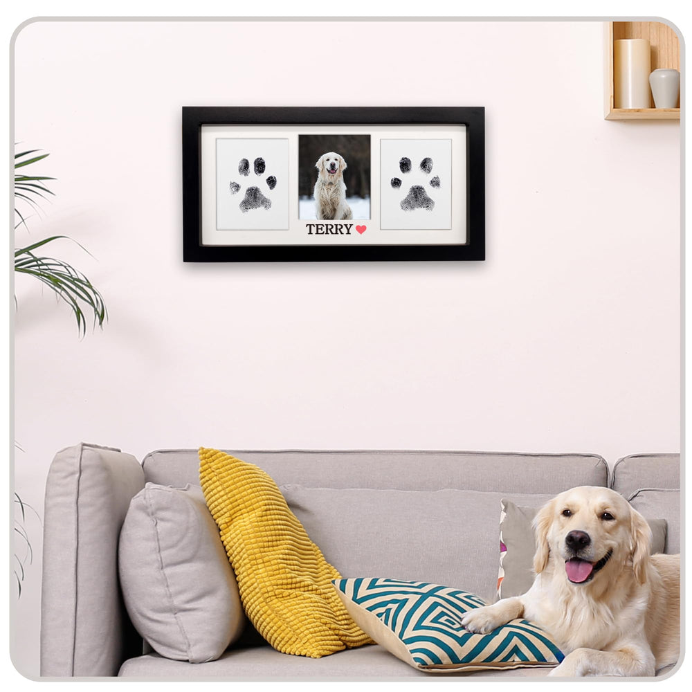 MYPAWLETS tampon encre gros plan, formule non toxique pour application propre