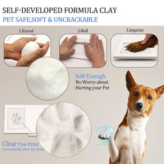 MYPAWLETS tampon encreur gros plan, utilisation propre et précise