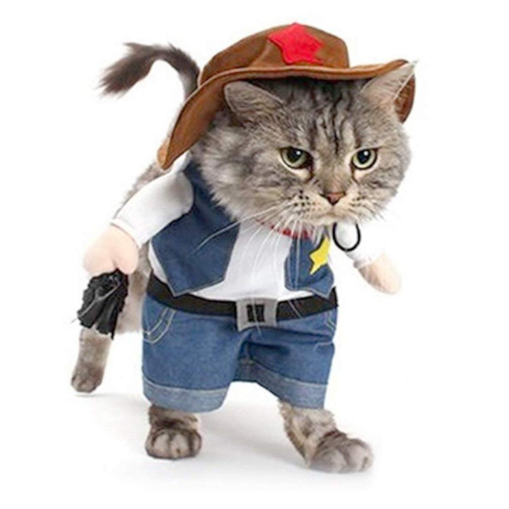 NACOCO costume cowboy face avant montrant style western et confort