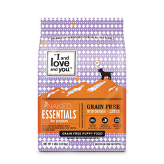 I and love and you sachet face montrant la recette claire et bénéfice de simplicité
