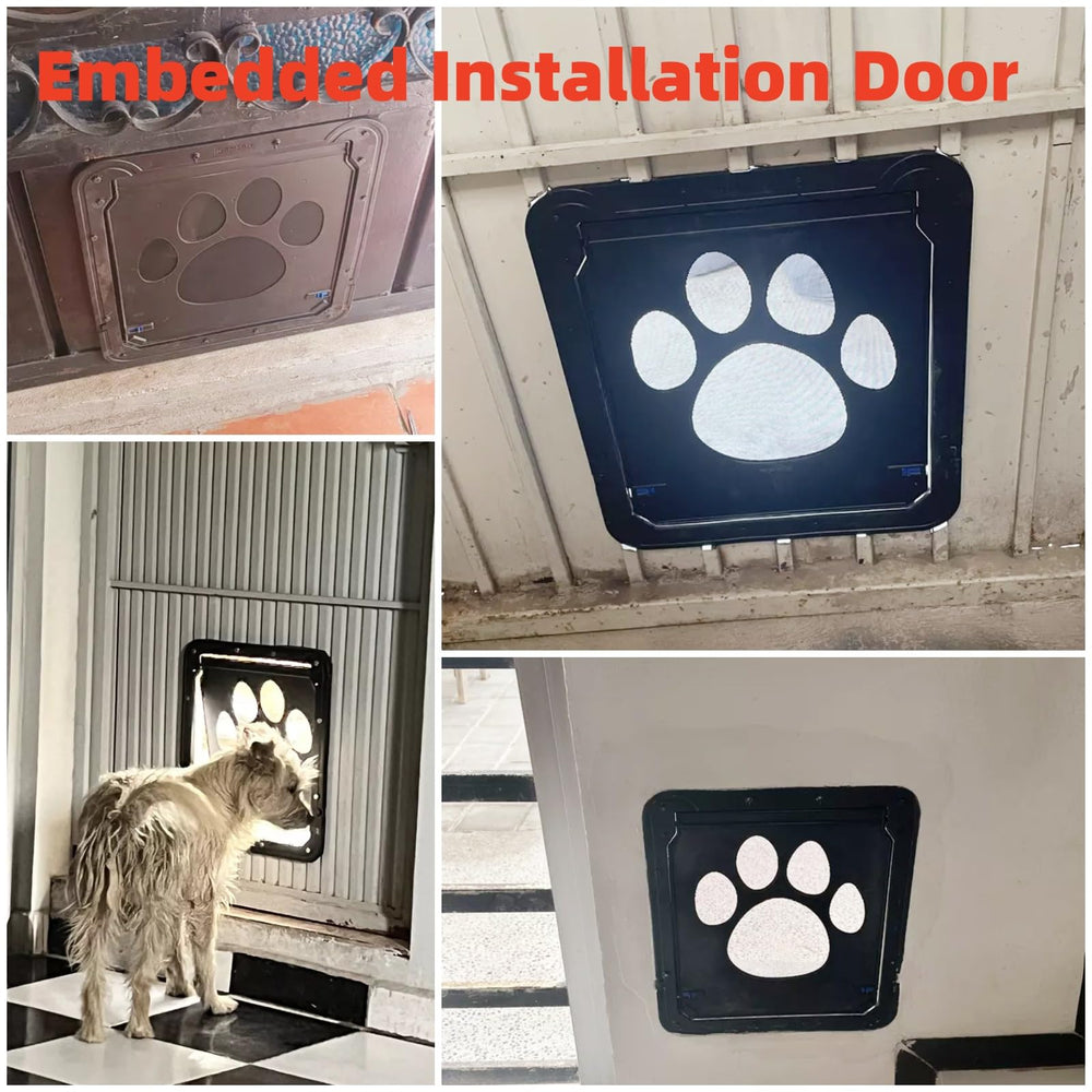 NAMSAN chatière utilisée sur balcon, liberté contrôlée pour l’animal