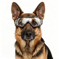 NAMSAN lunettes chien face avant montrant protection complète