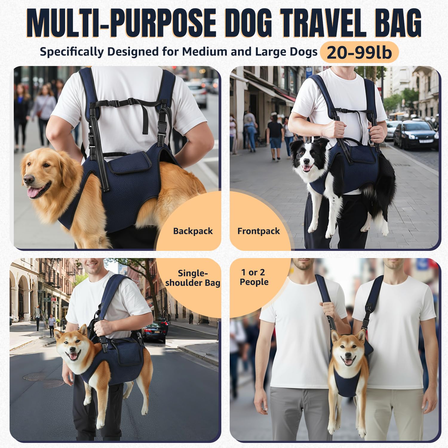Nasjac portage mono-épaule illustrant soulagement du porteur