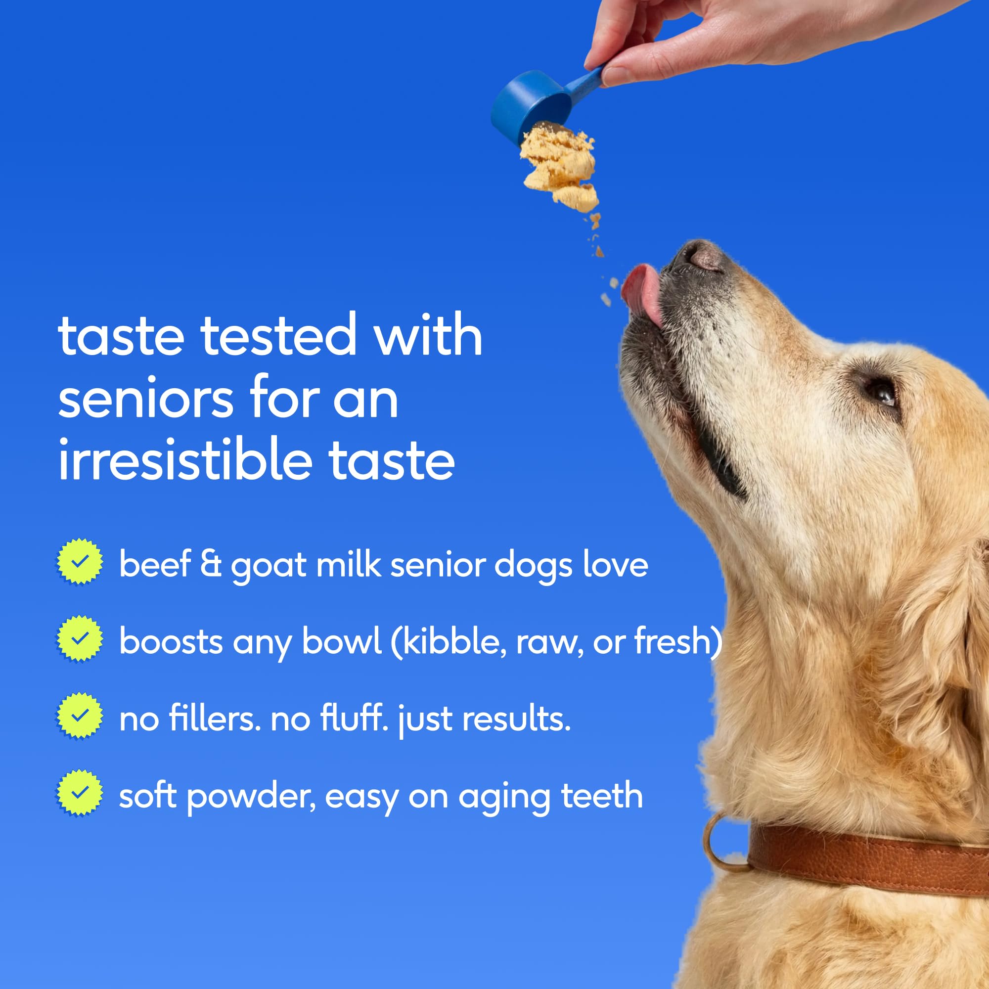 Native Pet emballage côté nutrition précisant propriétés du complément