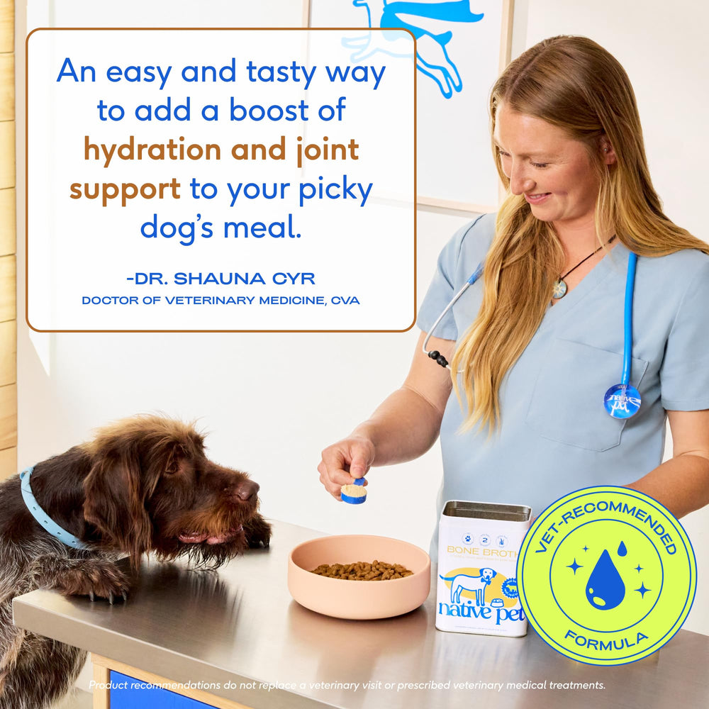 Native Pet étiquette ingrédients affichant simplicité et absence d'additifs