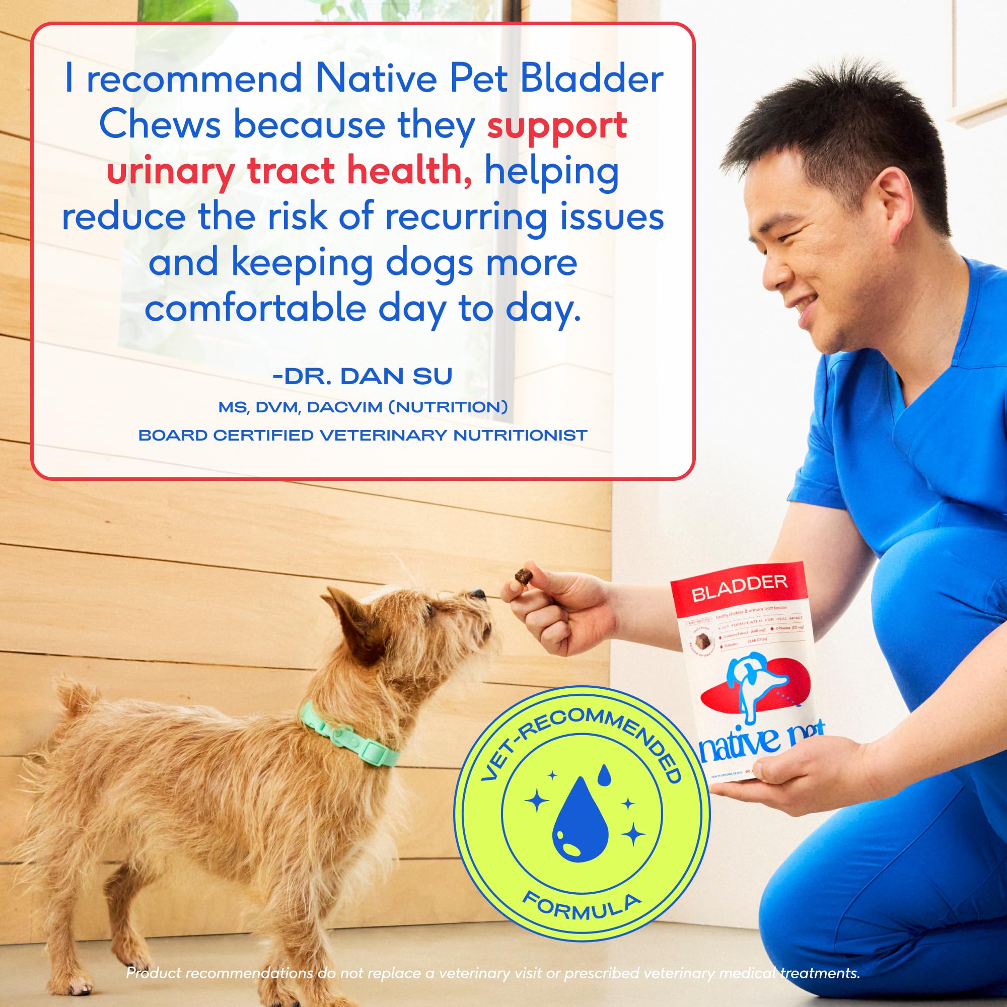 Native Pet étiquette nutritionnelle pour infos claires et complètes