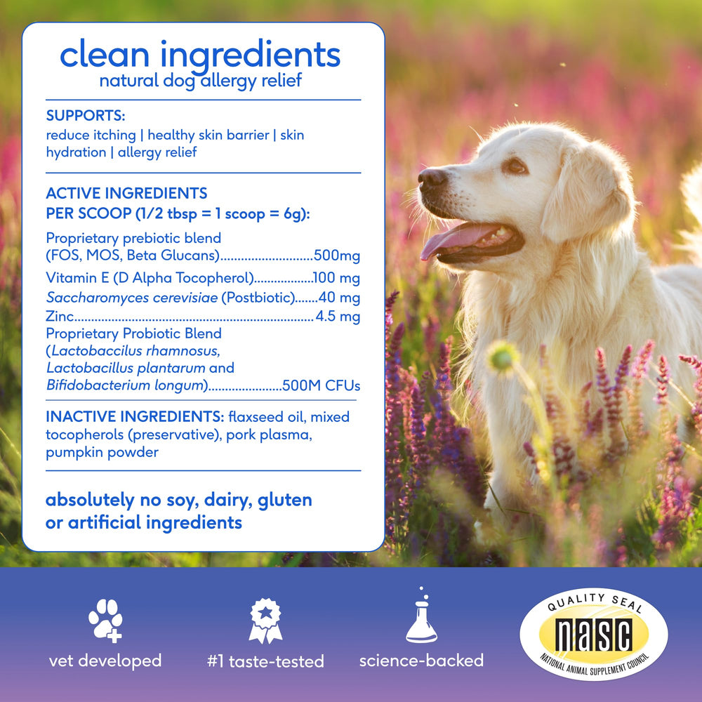 Native Pet poudre mélangée à nourriture humide pour acceptation par chien difficile