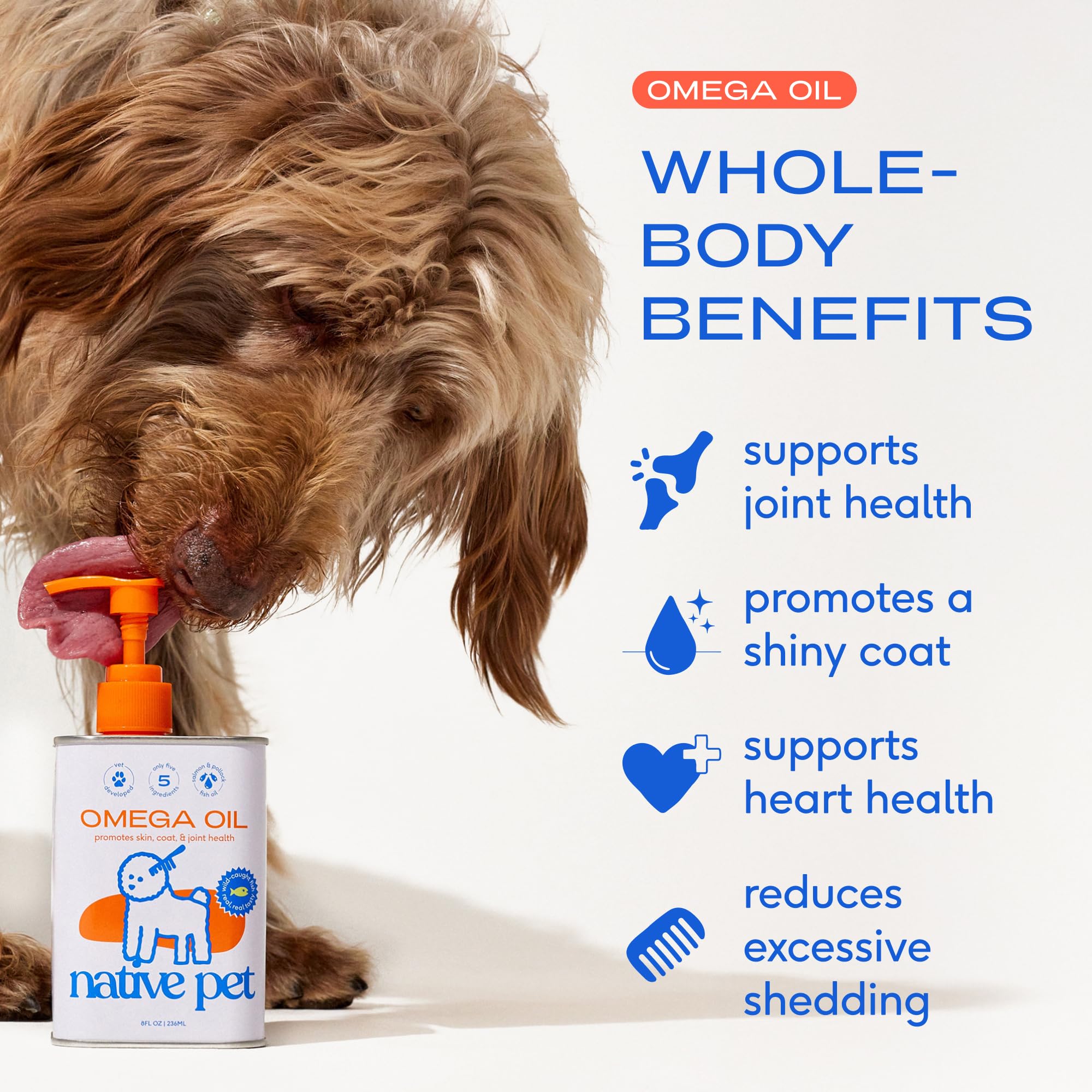 Native Pet pompe verrouillable détaillée pour service propre et précis