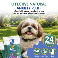 The Natural Patch Co. gros plan sur texture du patch pour diffusion douce