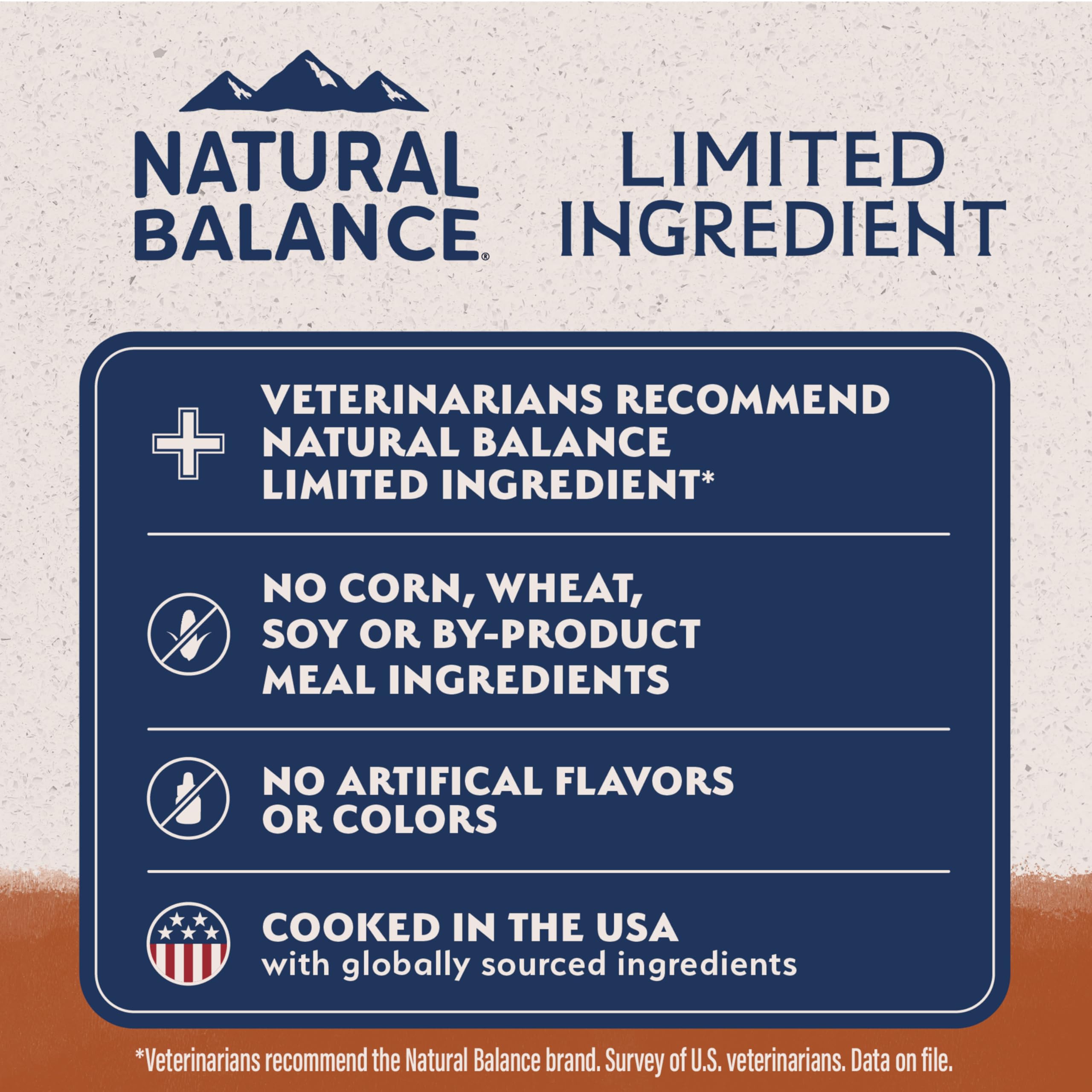 Natural Balance chien mange dans cuisine garantissant repas simple