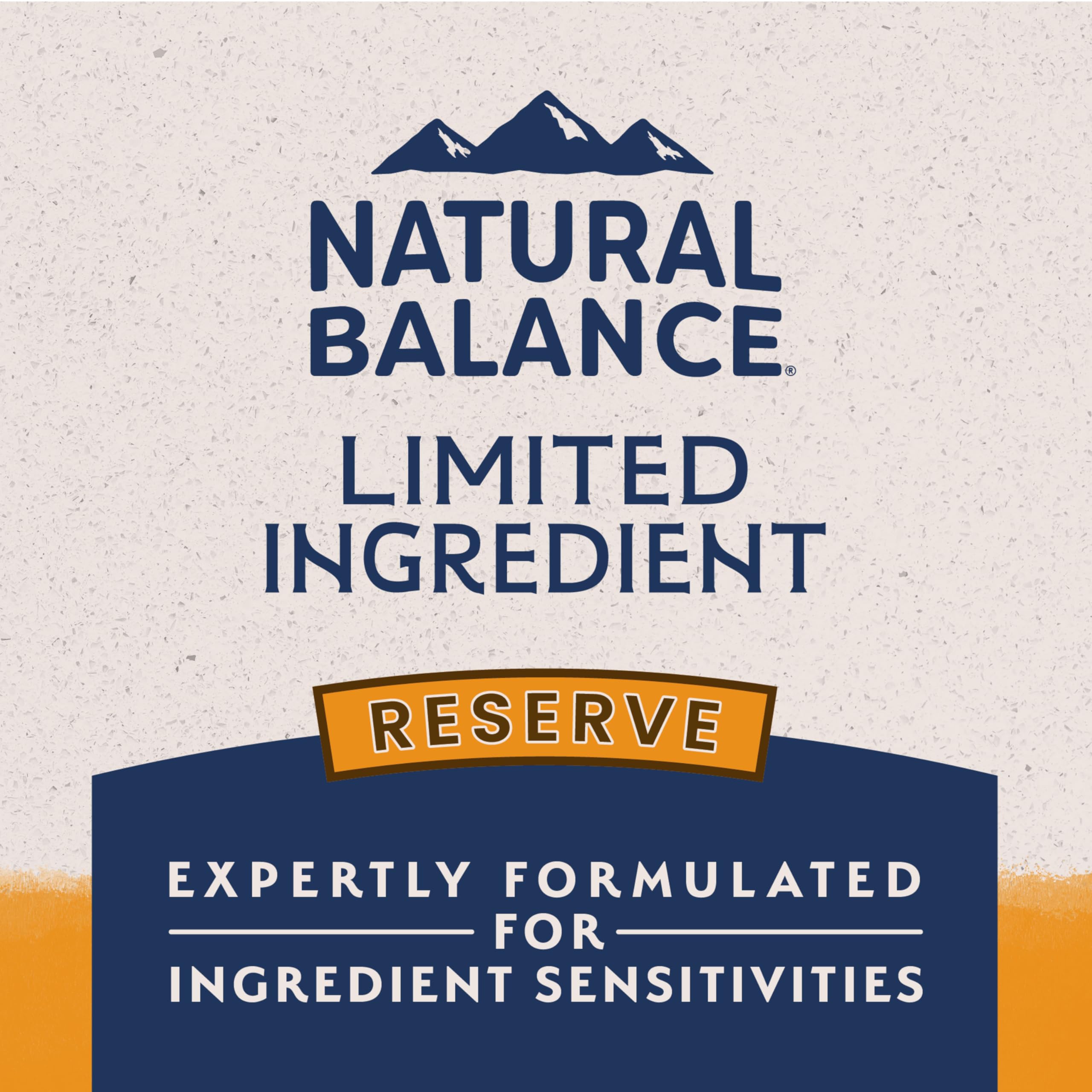 Natural Balance emballage ouvert révélant croquettes prêtes à servir