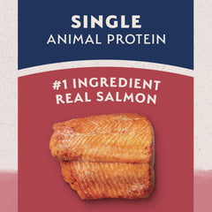 Natural Balance croquettes dans une main pour montrer taille et échelle pratique