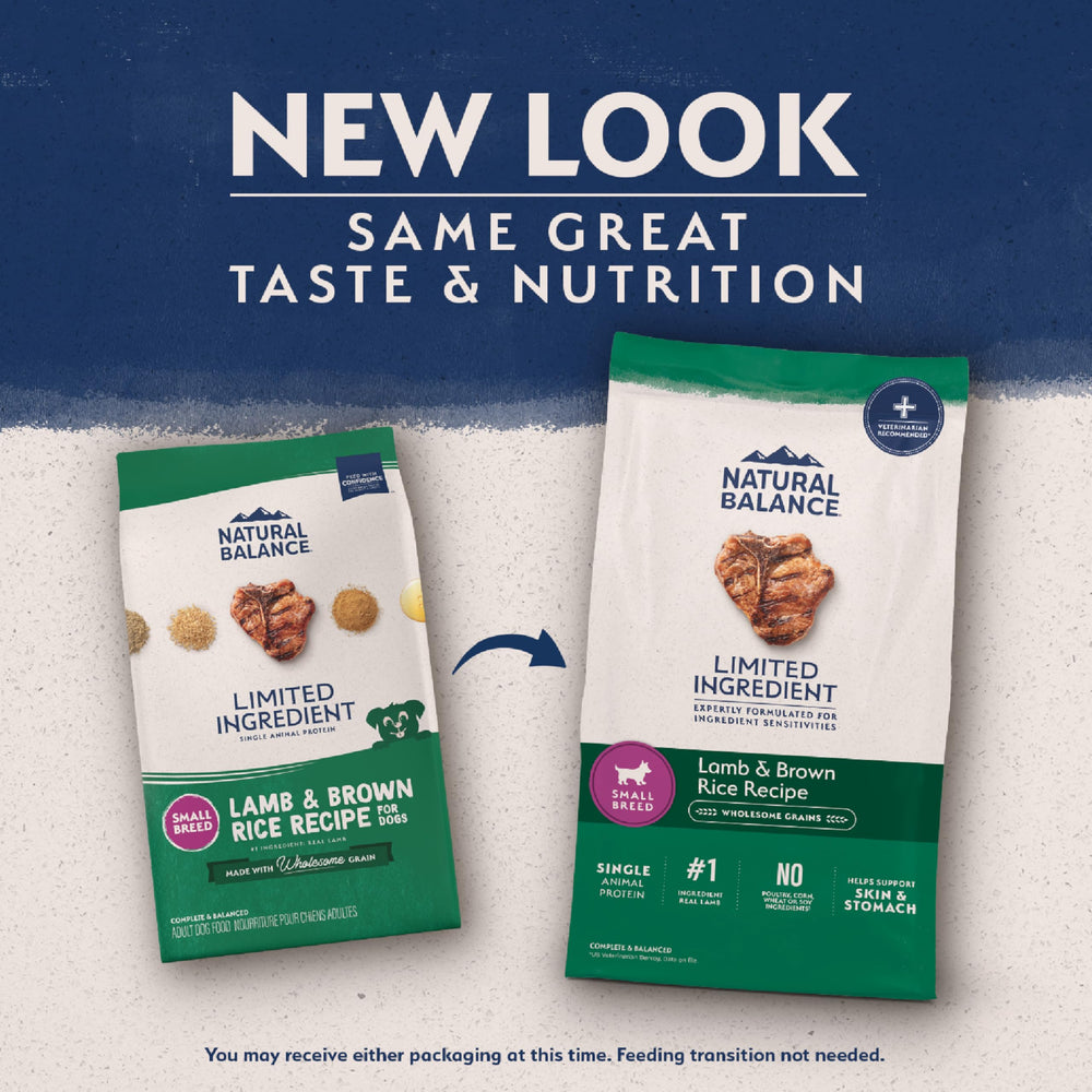 Natural Balance gros plan des croquettes, texture appétente pour digestion saine