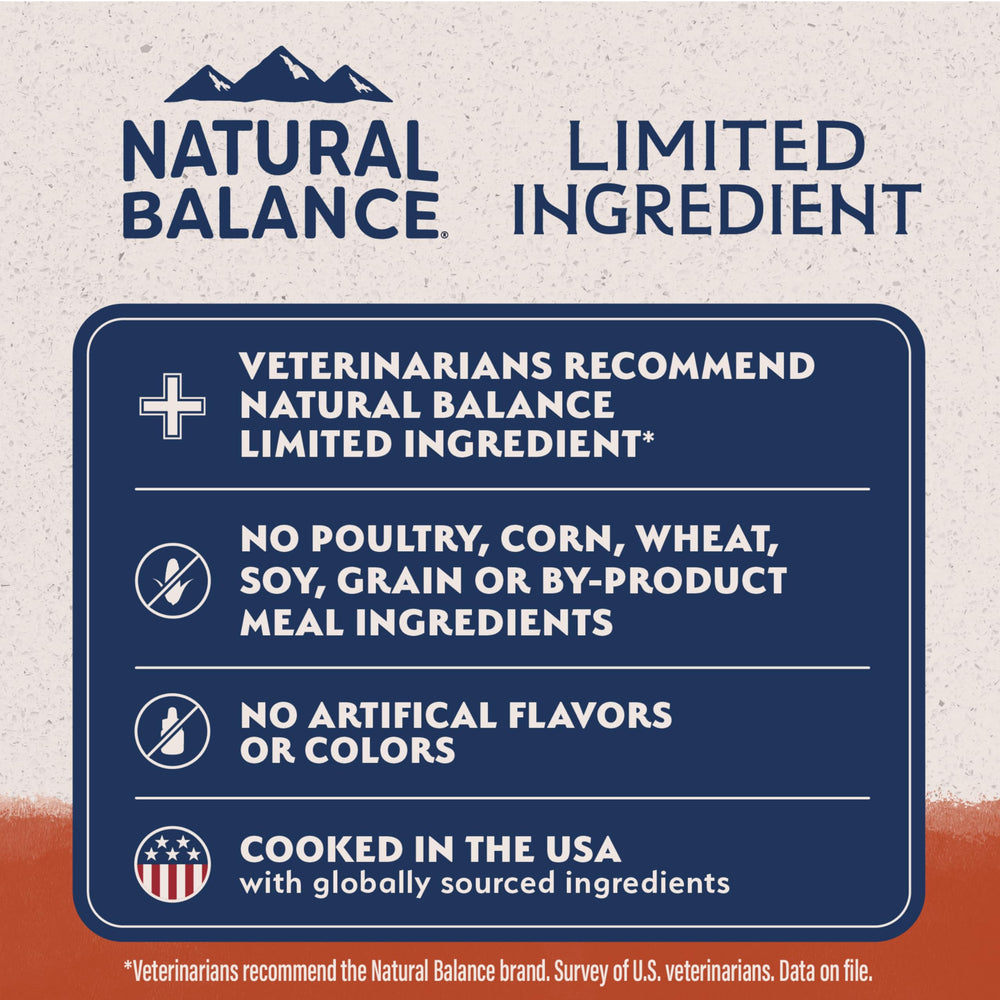 Natural Balance patate douce tranchée source de glucides digestes et énergie