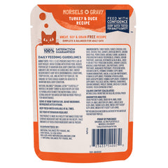Natural Balance gros plan sur la sauce et texture bénéfice hydratation