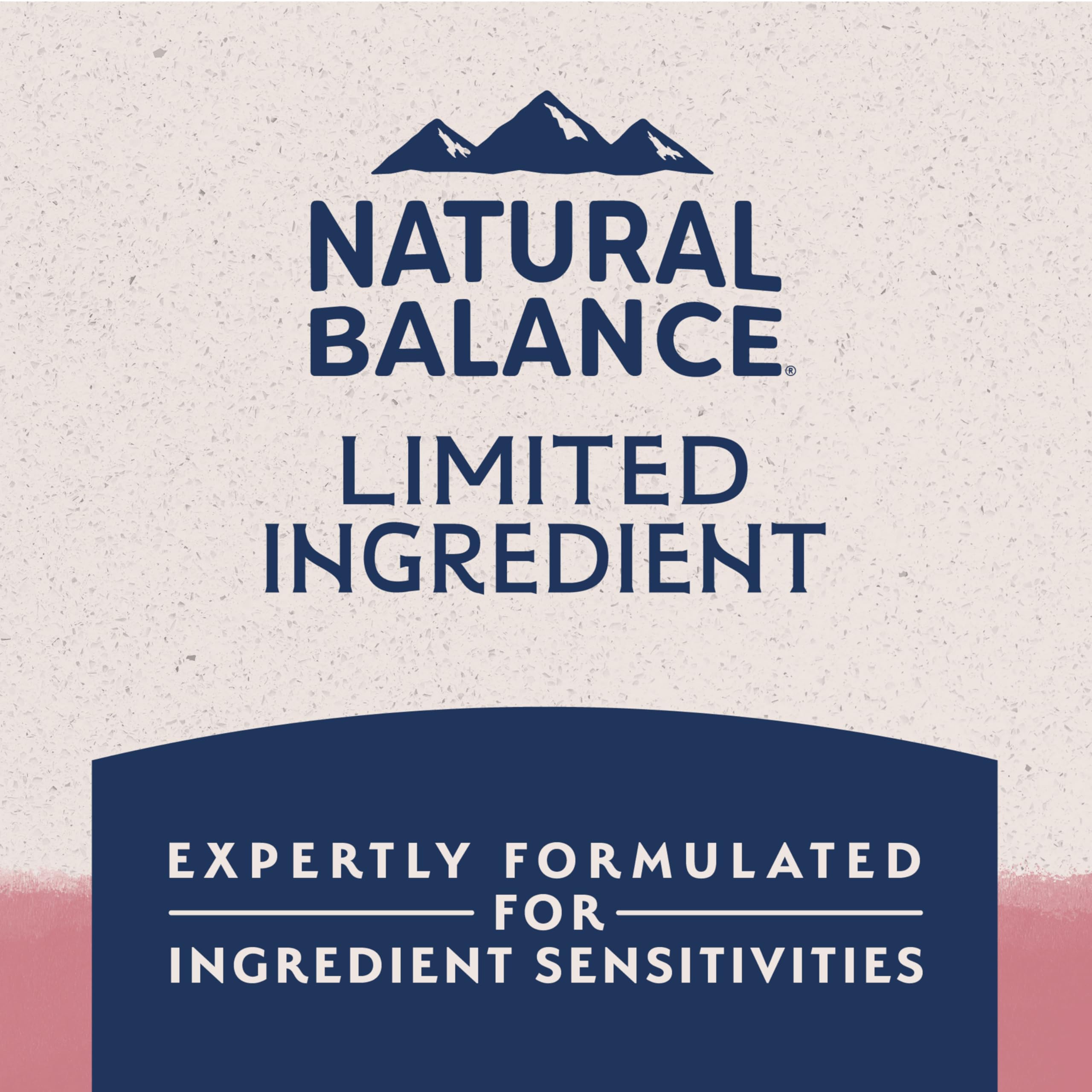 Natural Balance sac ouvert avec contenu visible pour vérifier l'apparence et la qualité