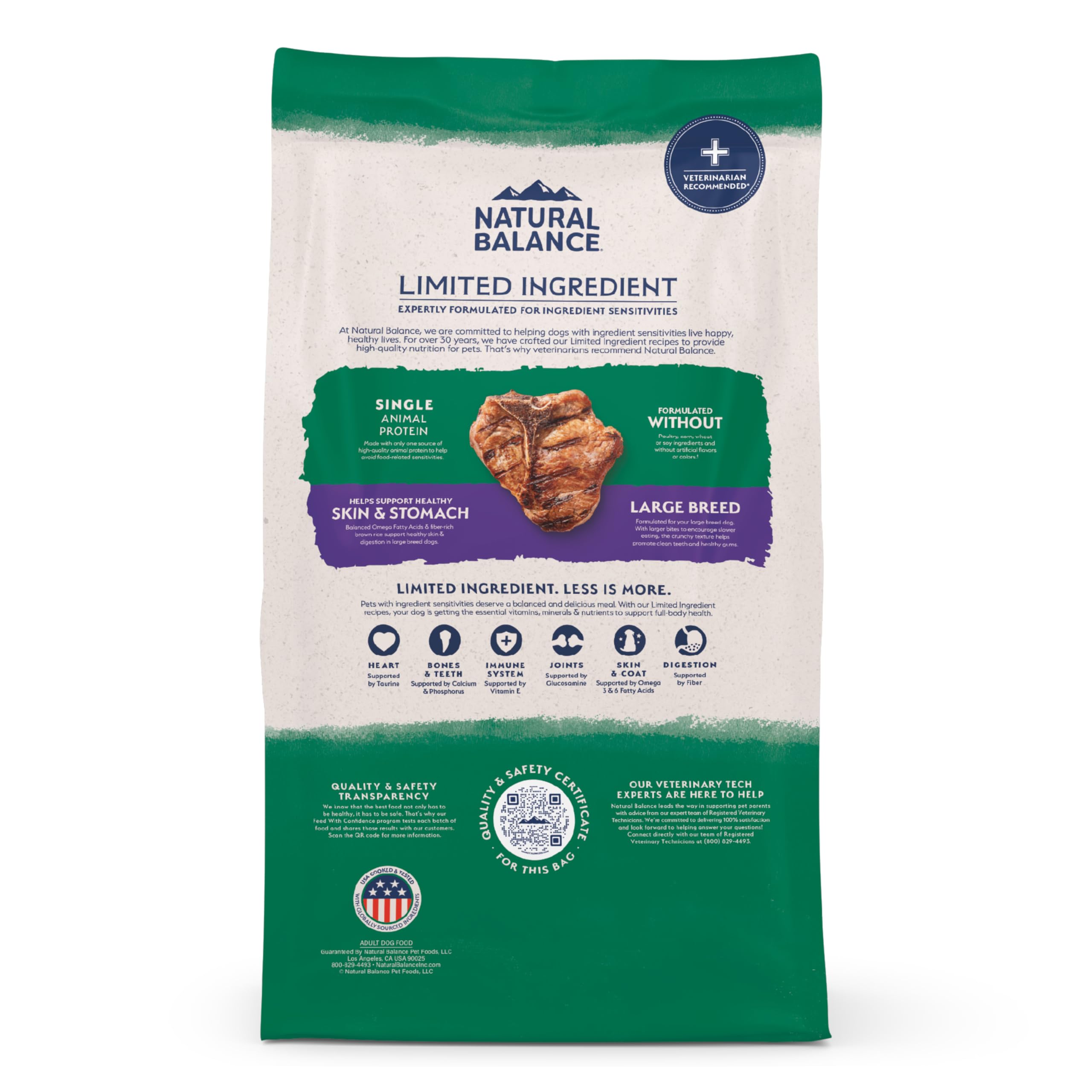 Natural Balance chien actif en extérieur montrant vitalité