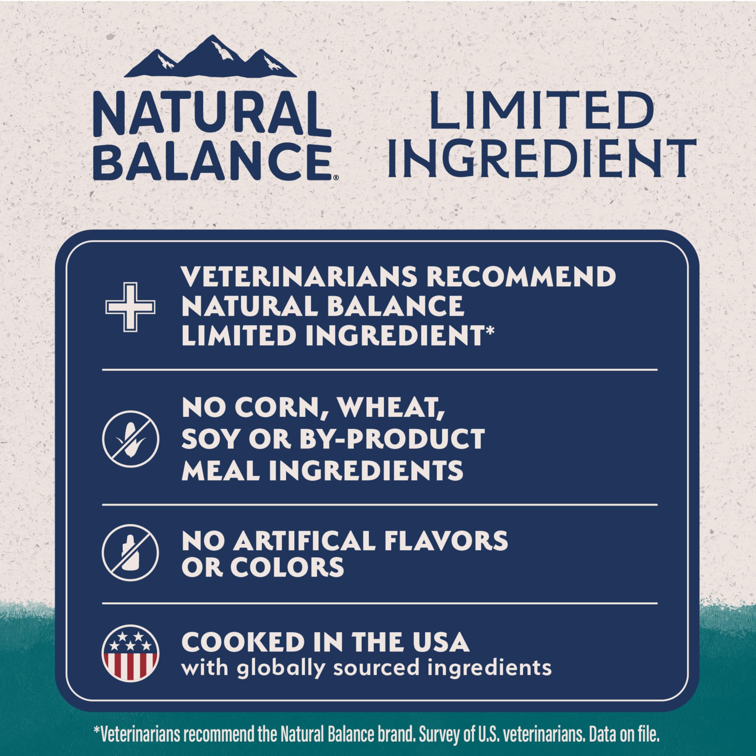Natural Balance gros plan poulet ingrédient principal illustrant protéine