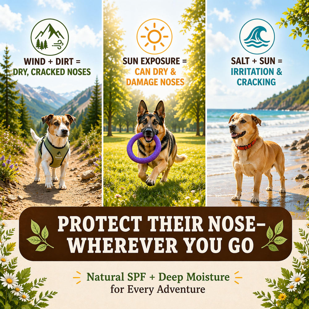 Natural Dog Company étiquette ingrédients naturels pour soin ciblé