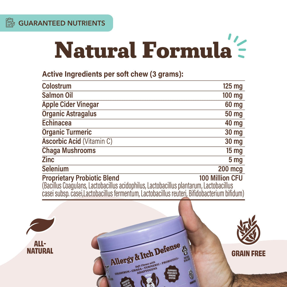 Natural Dog Company étiquettes de certifications garantissant fabrication sûre