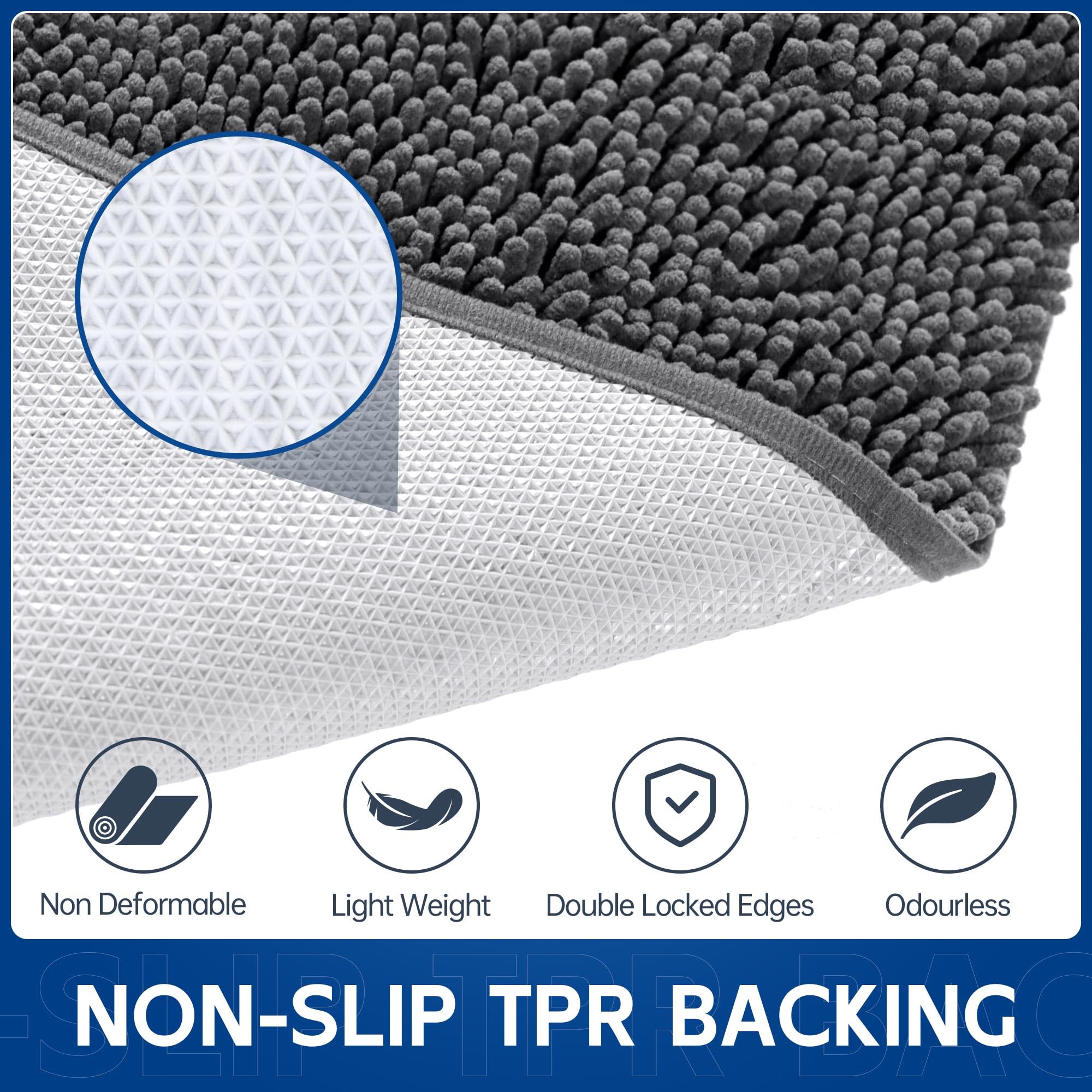 Naturei tapis en usage avec chien essuyant pattes et protégeant sol