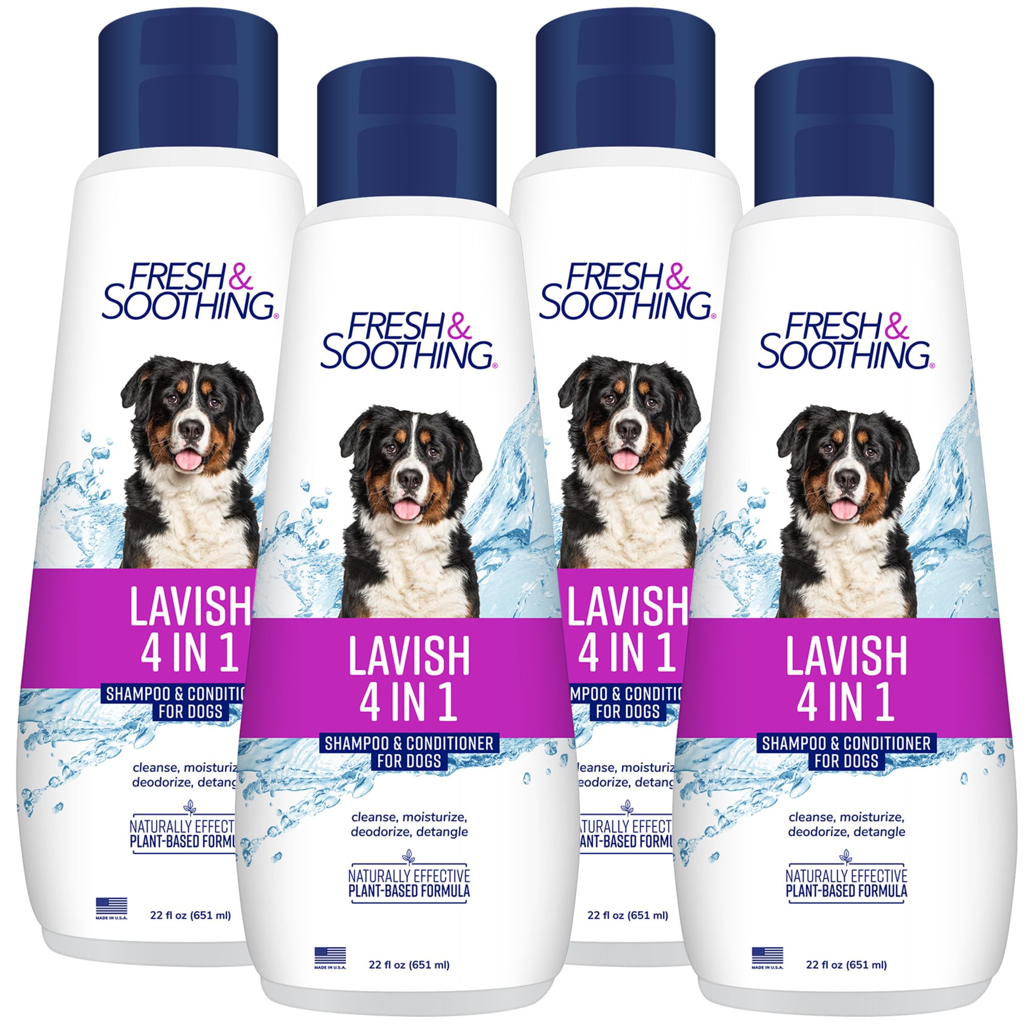 Naturel Promise bouteille Lavish en vue avant, emballage clair et informatif