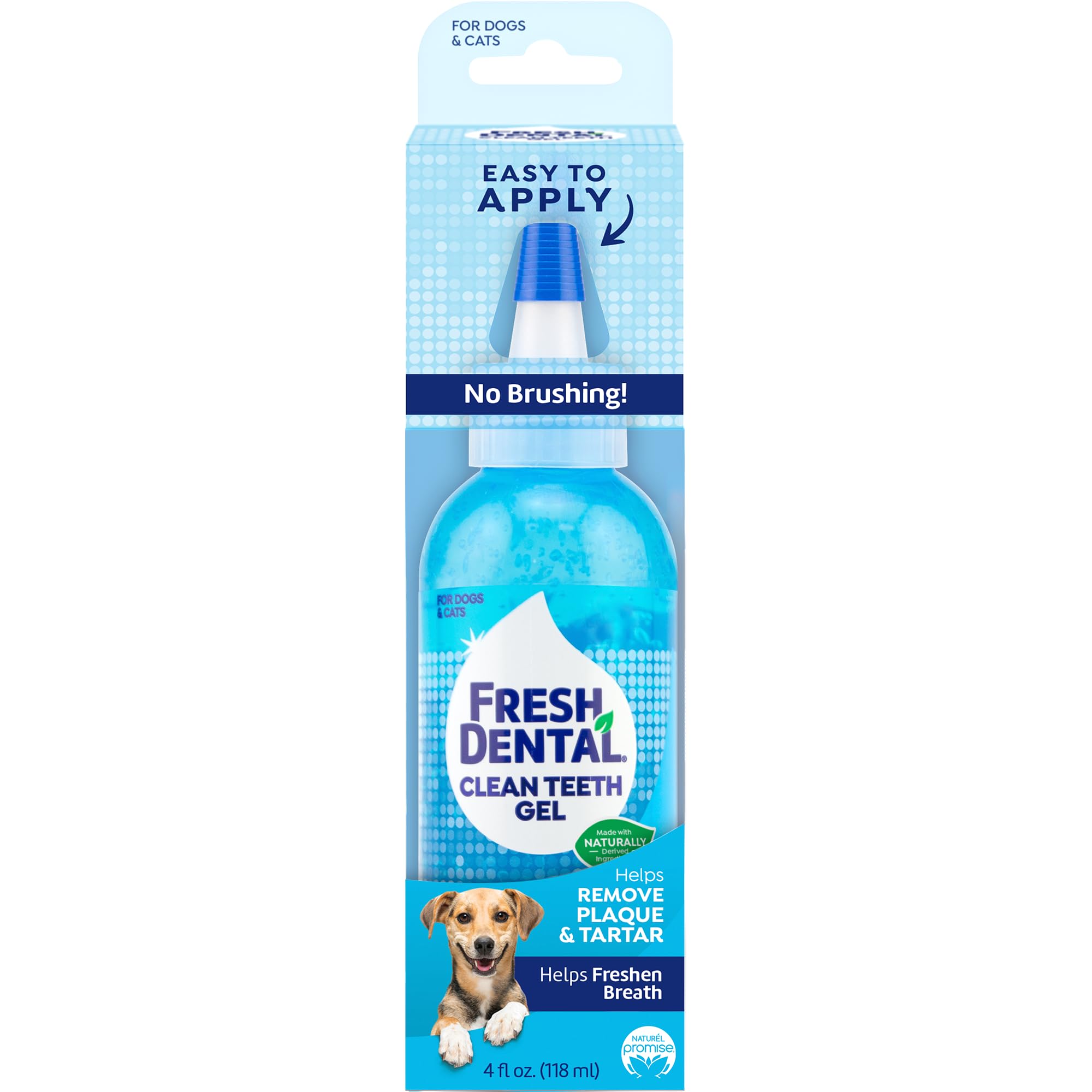 Naturel Promise emballage avant montrant produit et bénéfice hygiène pratique