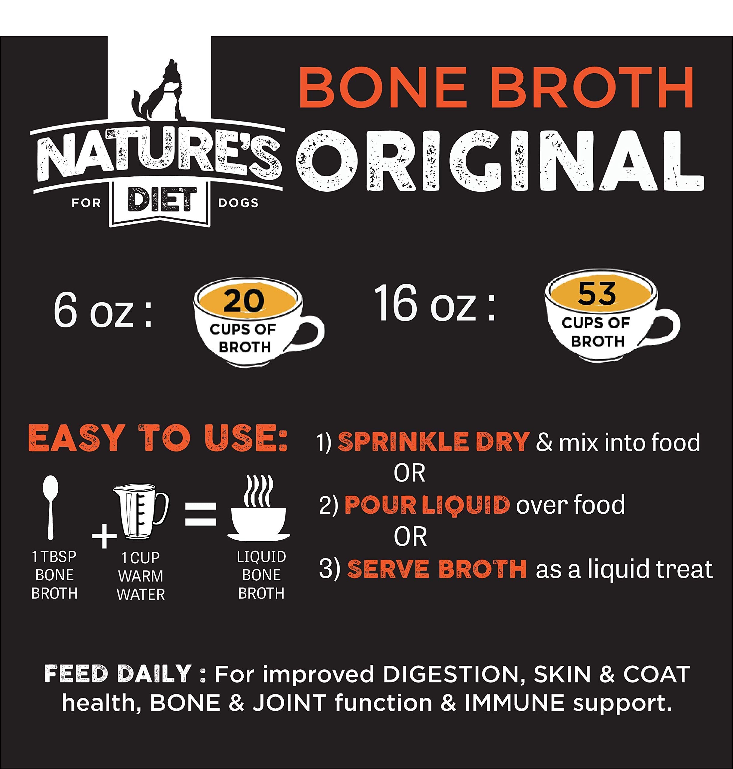 Nature's Diet pot présenté dans un paquet prêt à offrir, idée pratique