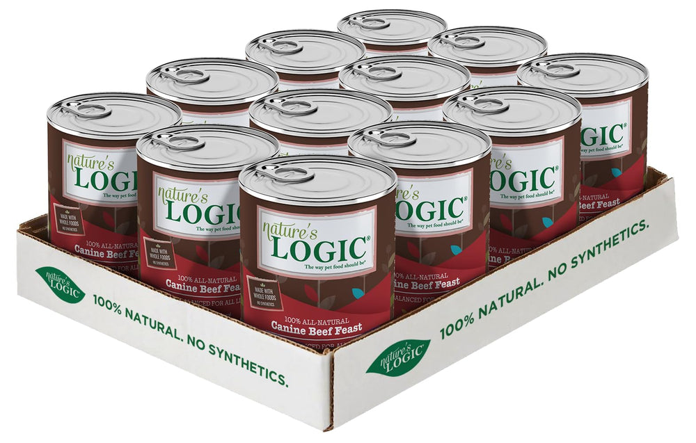 NATURE'S LOGIC boîte face avant montrant l’emballage et la qualité