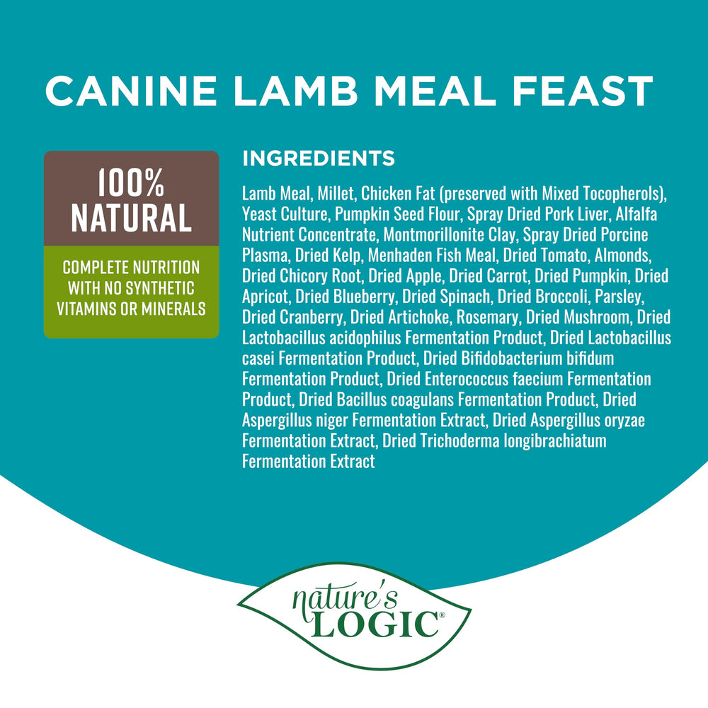 NATURE'S LOGIC texture détail de la croquette pour digestibilité améliorée