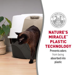 Nature's Miracle gros plan de la surface non adhésive facilitant nettoyage et anti‑caking