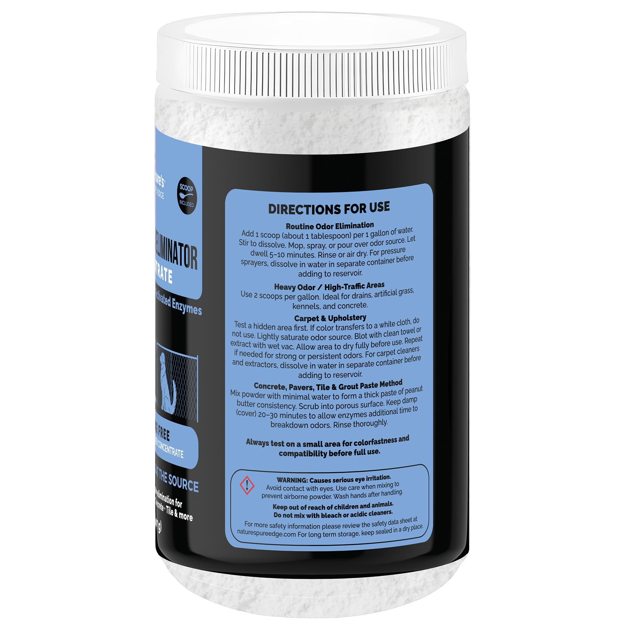 Nature's Pure Edge application à la serpillière sur plancher bois, nettoyage sûr