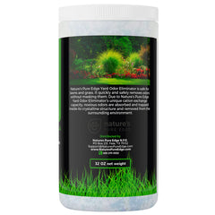 Nature's Pure Edge application sur pelouse pour neutraliser les odeurs d'animaux rapidement